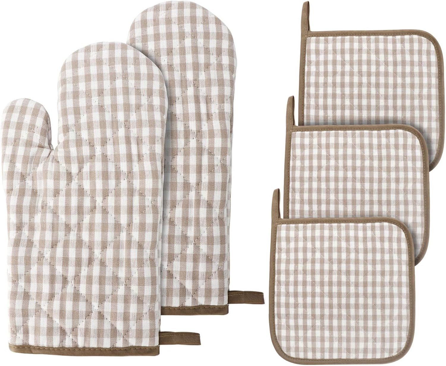 Oven Mitts Pot Holders Set
