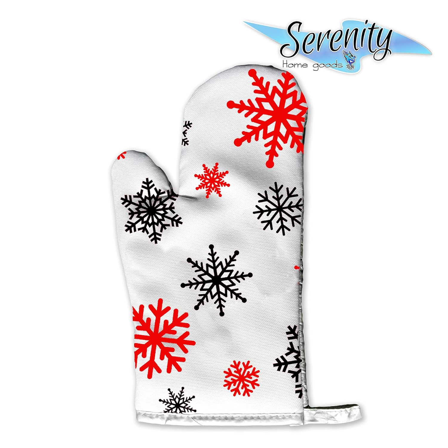 Handmade Christmas Potholder Oven Mitt Set