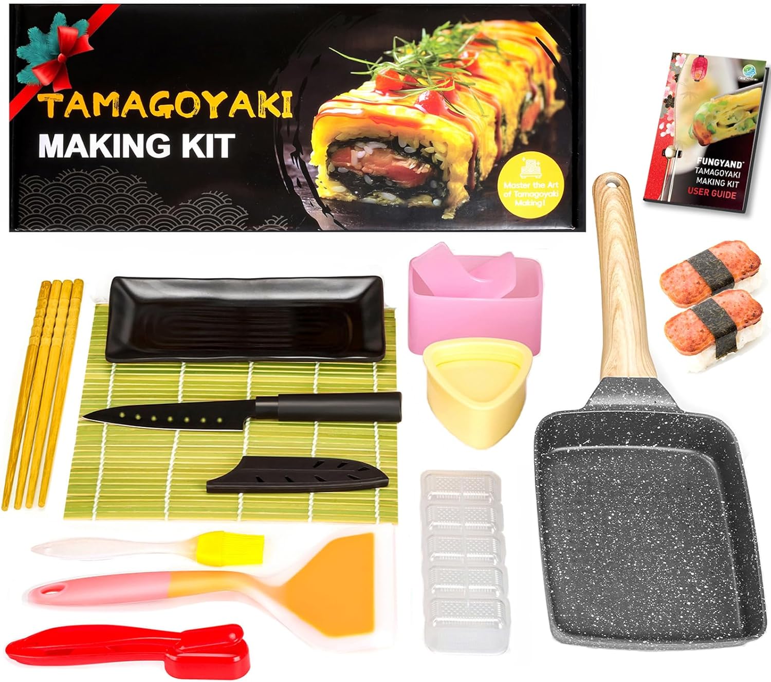 Fungyand 12-in-1 Japanese Omelette Pan Set