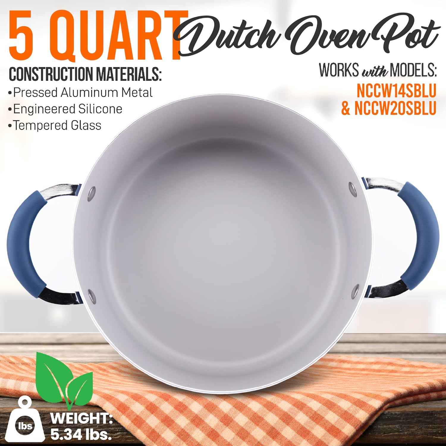 5 Quart Dutch Oven Pot