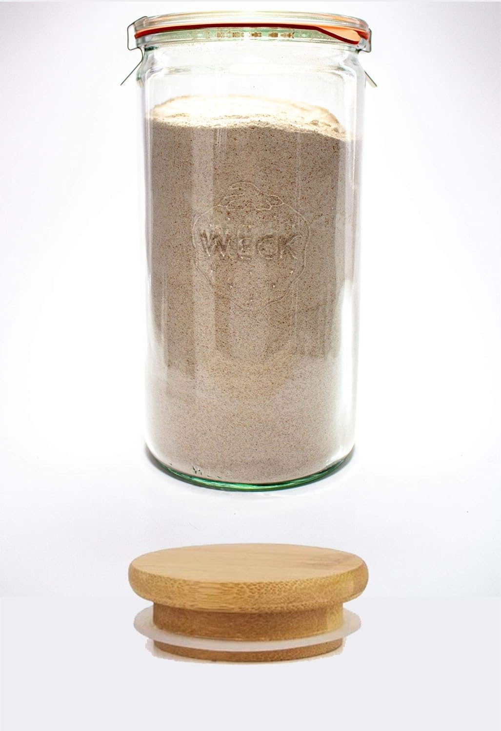 Weck Jar 15L Glass Jar with Airtight Lid