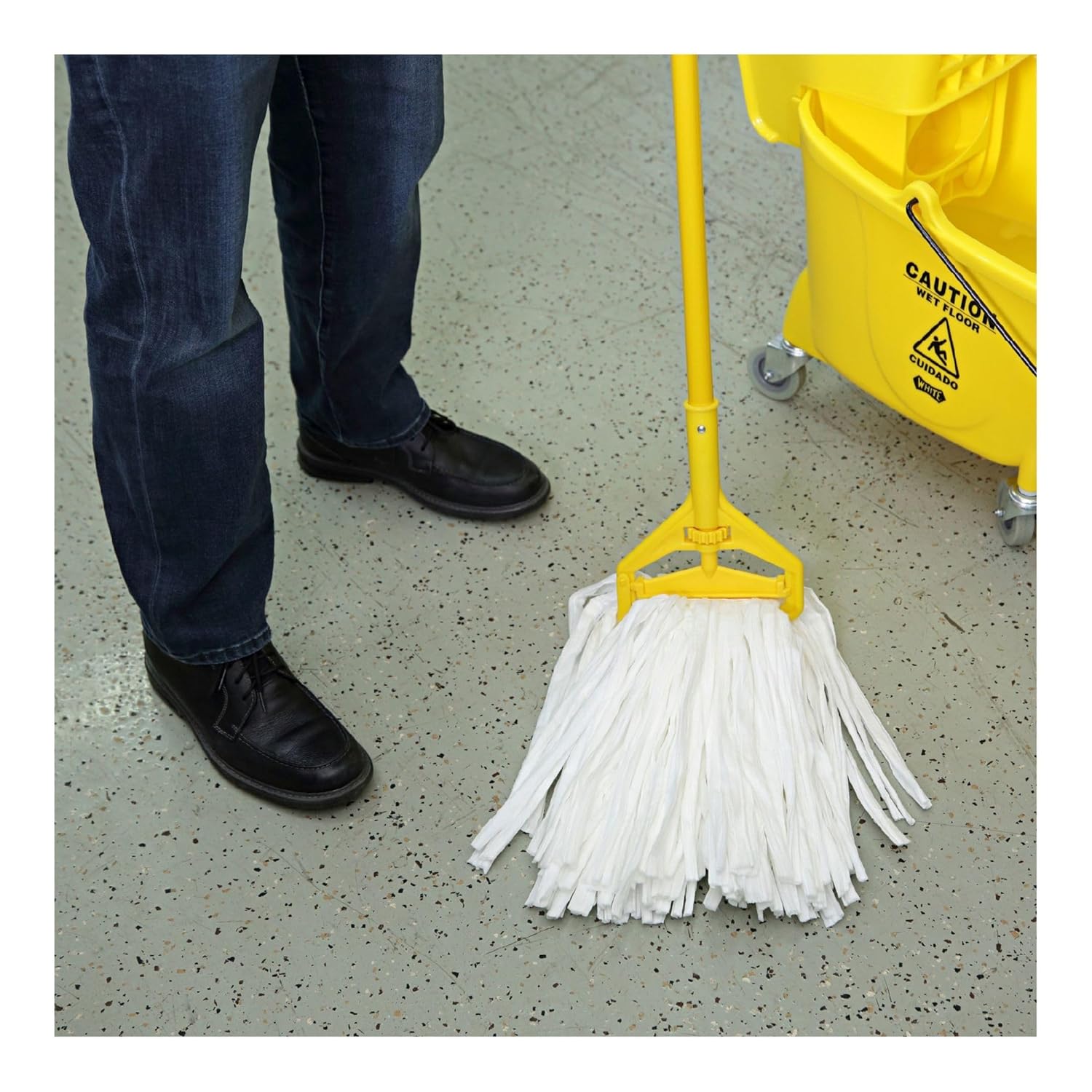 Boardwalk Cut-End Wet Mop Head White