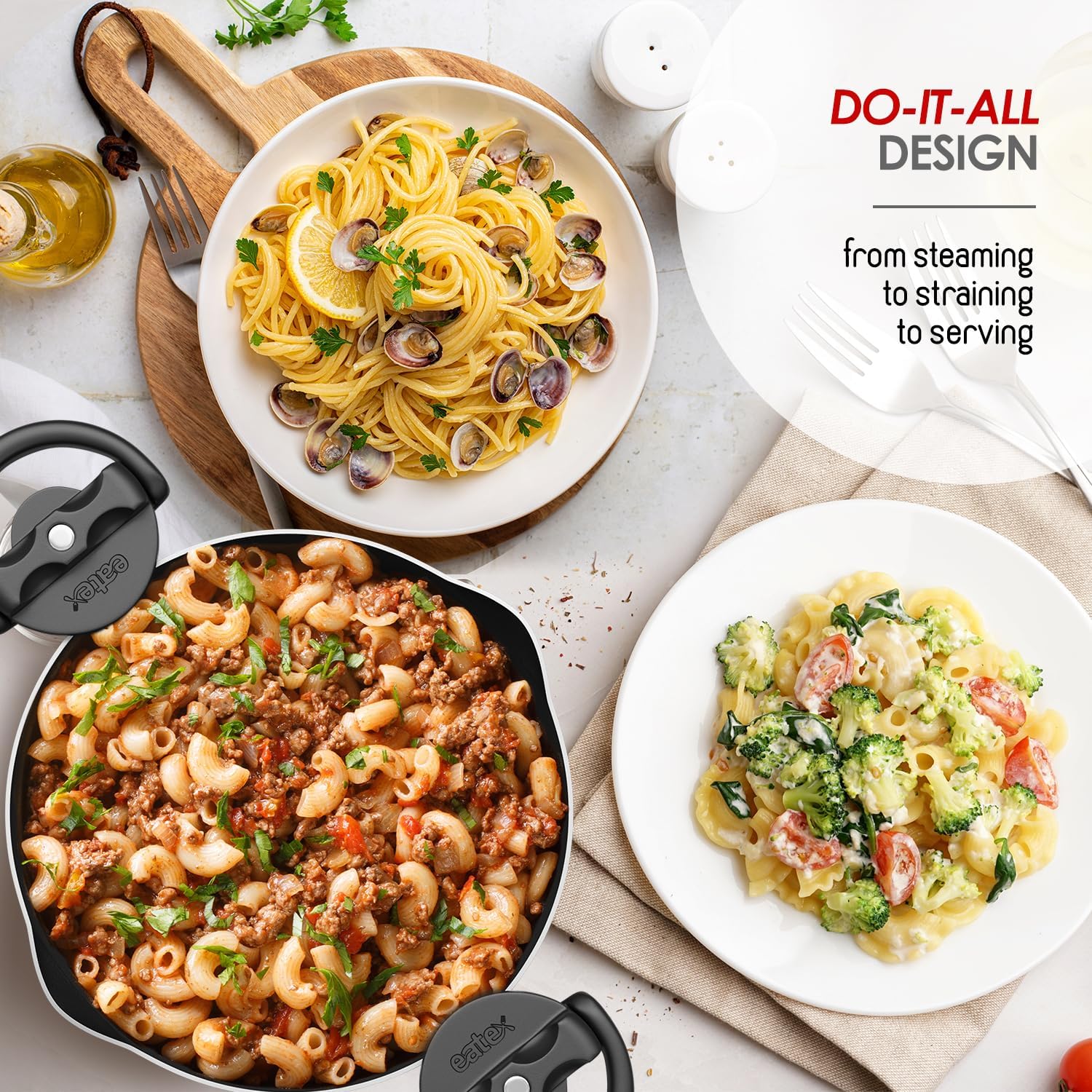 EATEX Pasta Pot