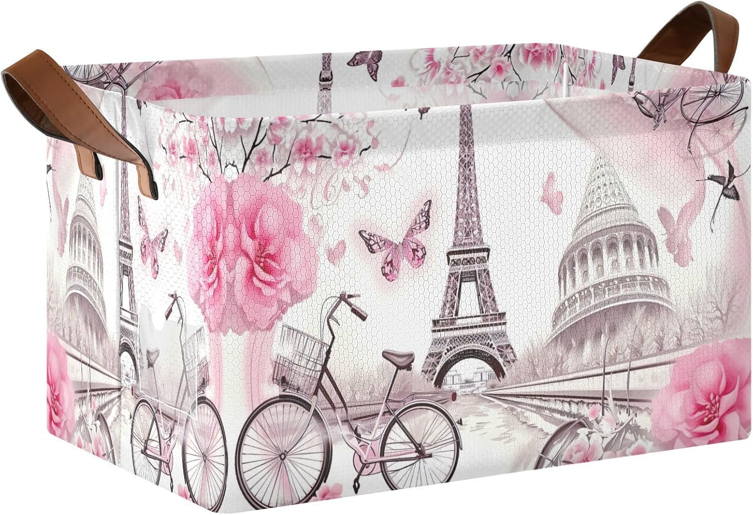 Eiffel Tower Storage Basket 2 Pack