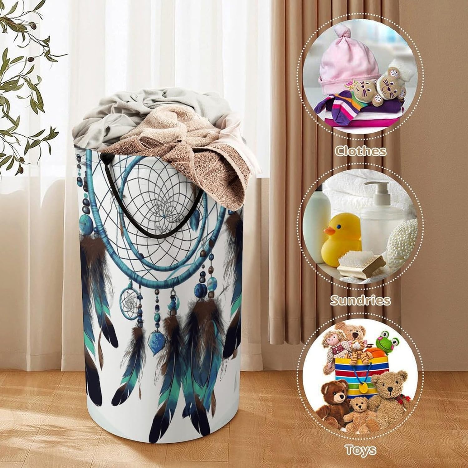 Foldable Storage Basket with Style
