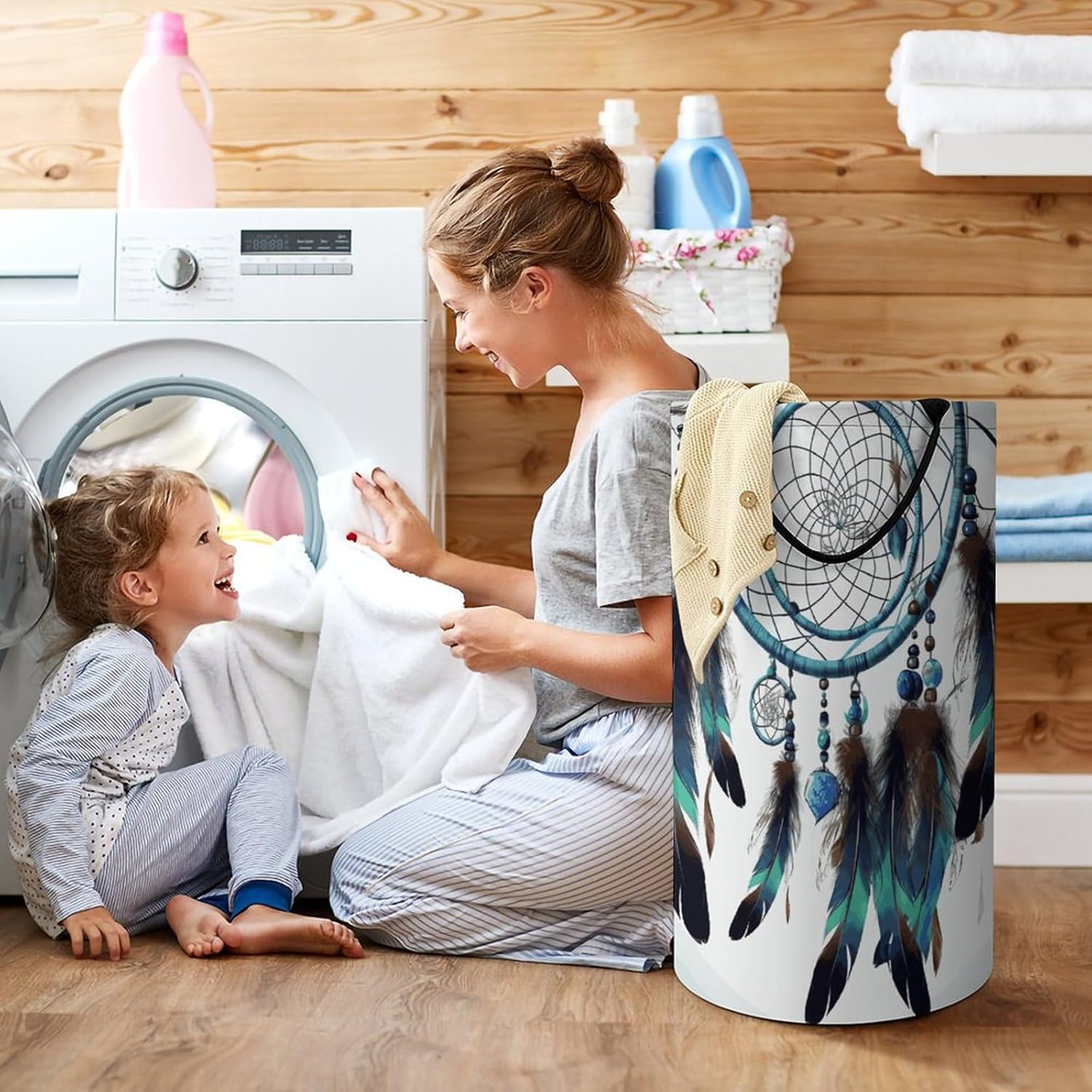Foldable Storage Basket with Style