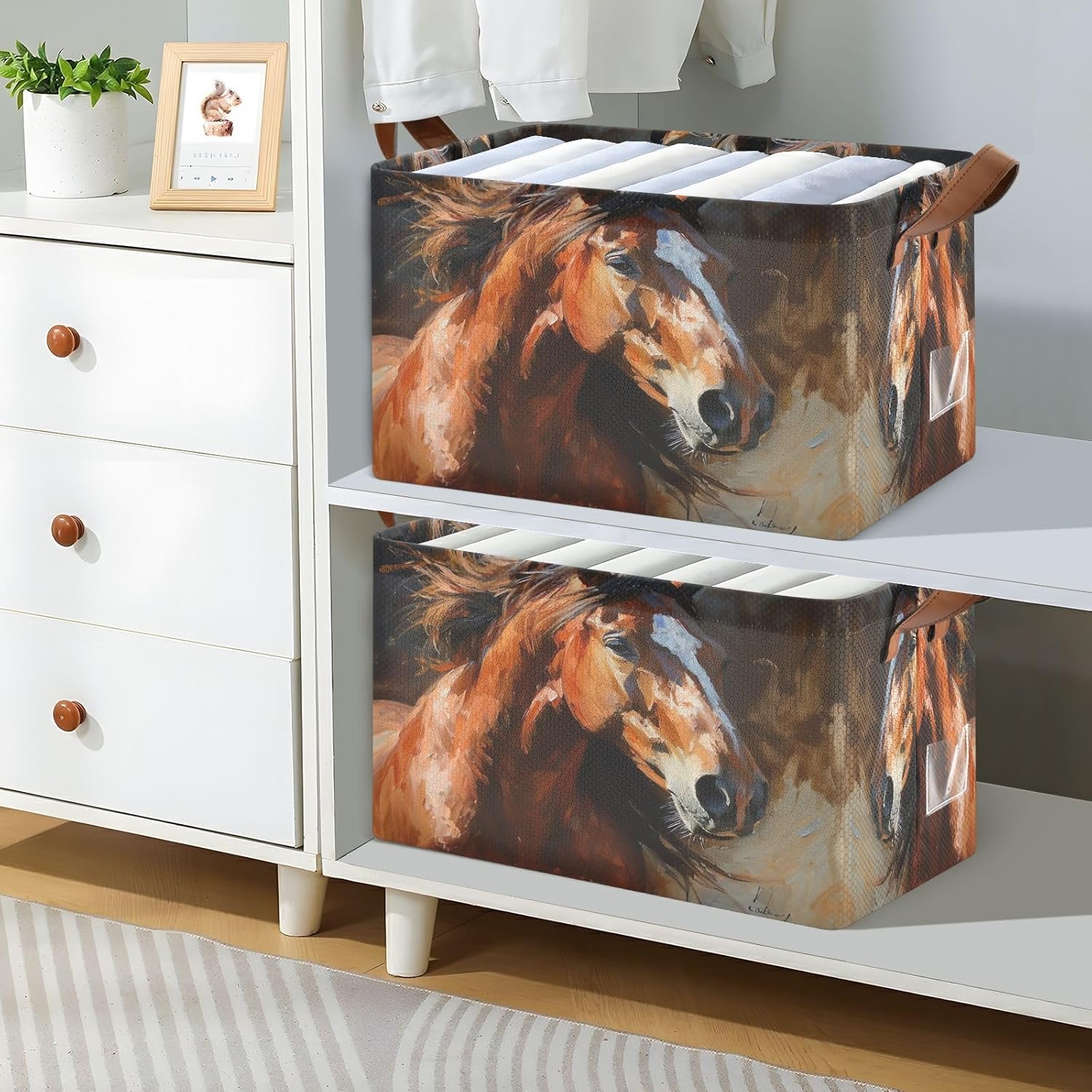 Horse Storage Basket - 32L Large