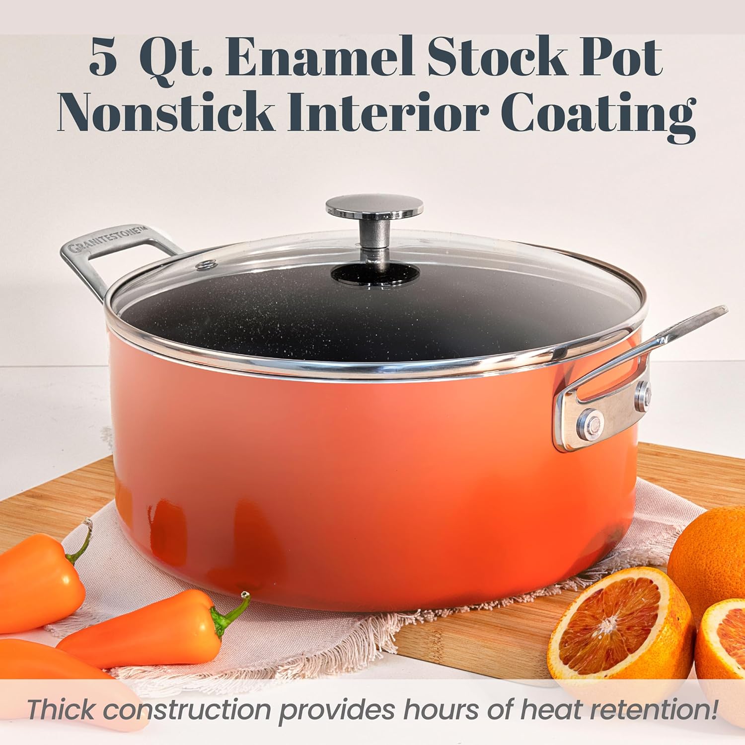Granitestone 10-in-1 Dutch Oven Set