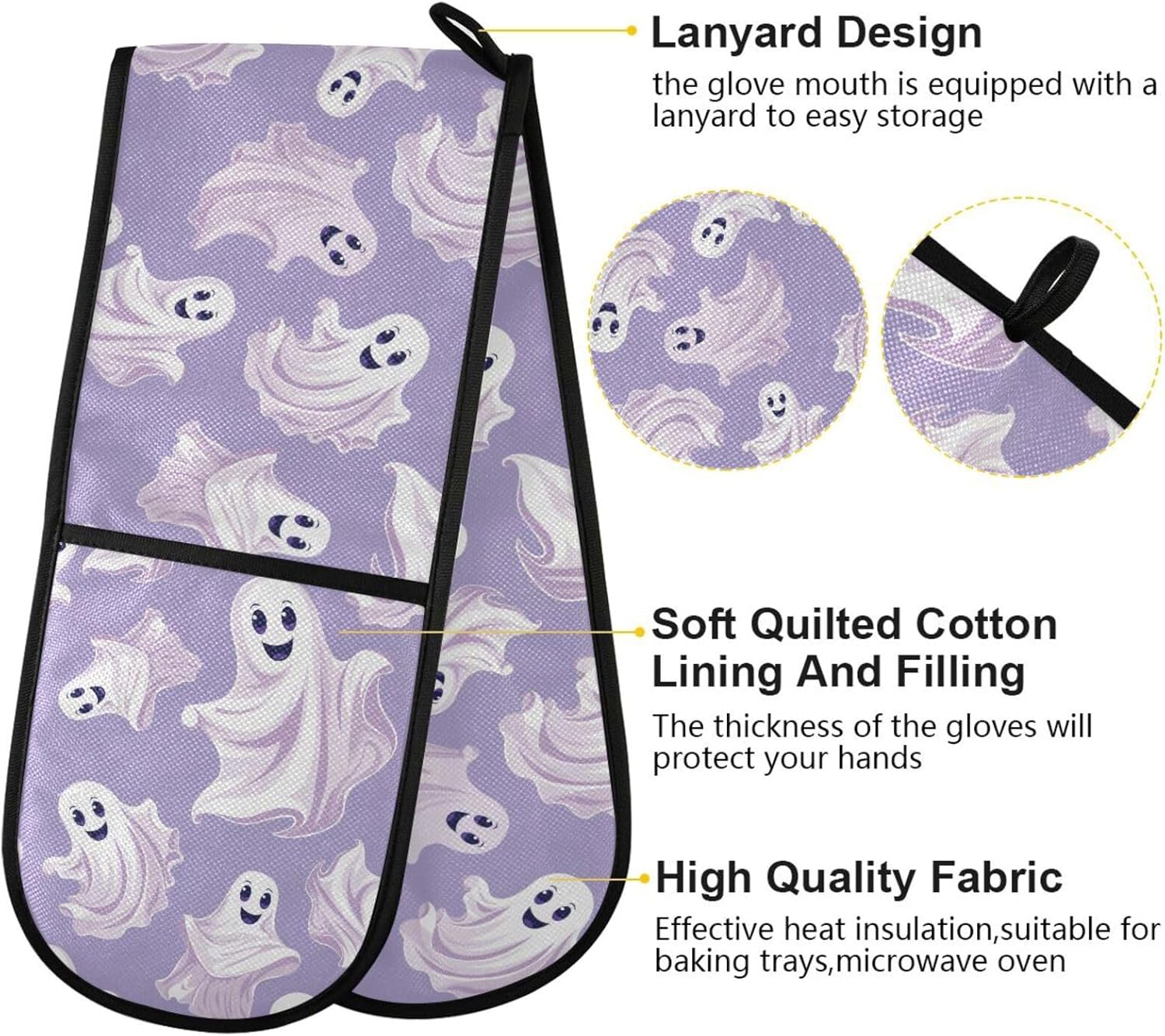 Multi-Purpose Oven Mitt Heat-Resistant Baking glove