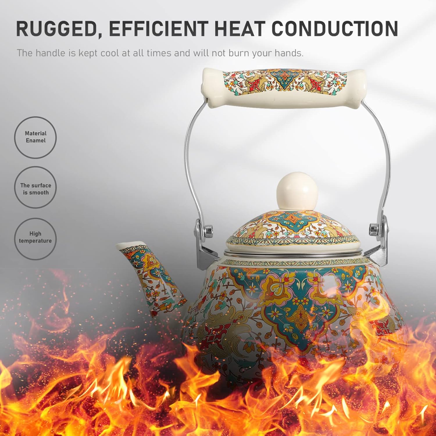 Bristle-Bottom Tea Kettle