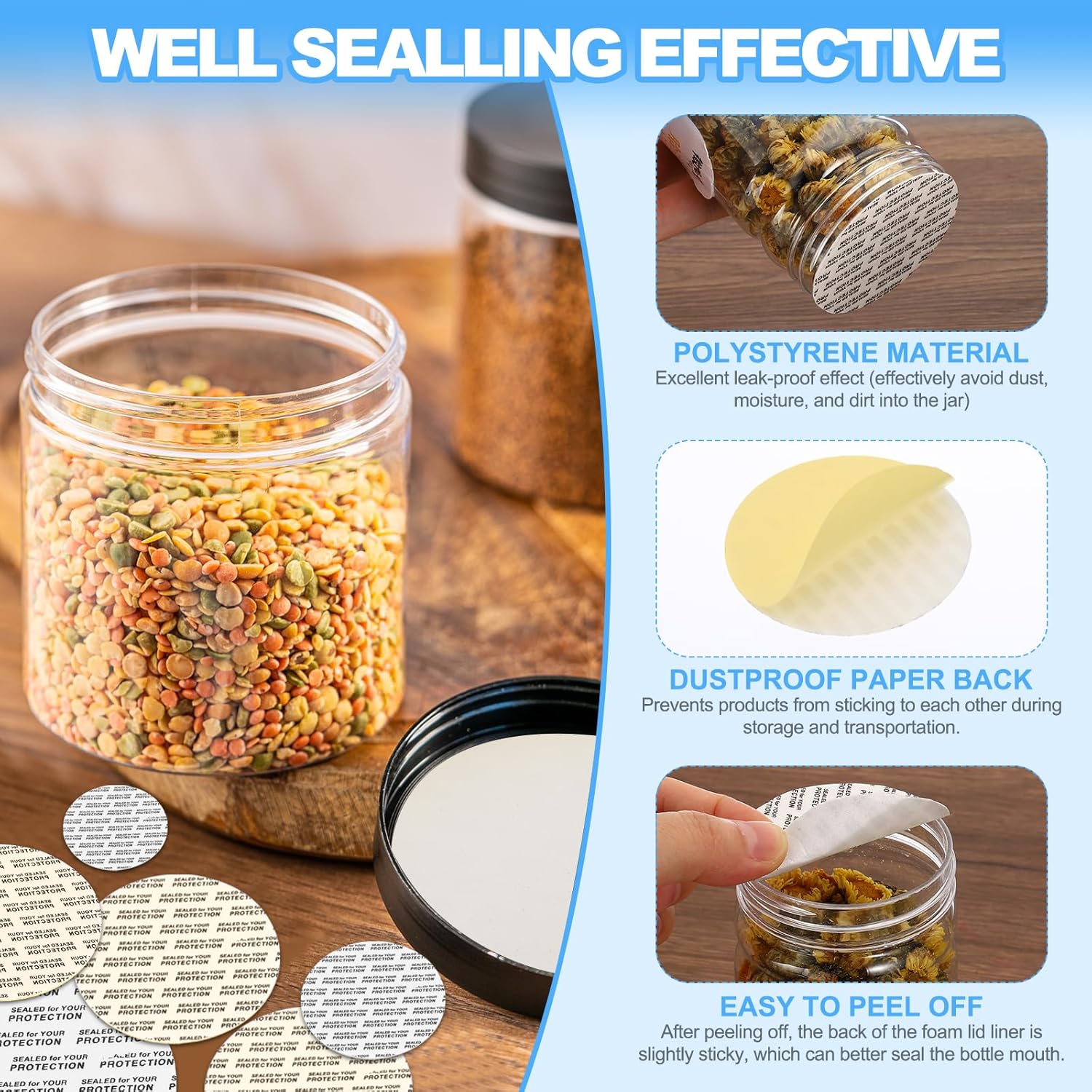 High-Quality Jar Lid Seals