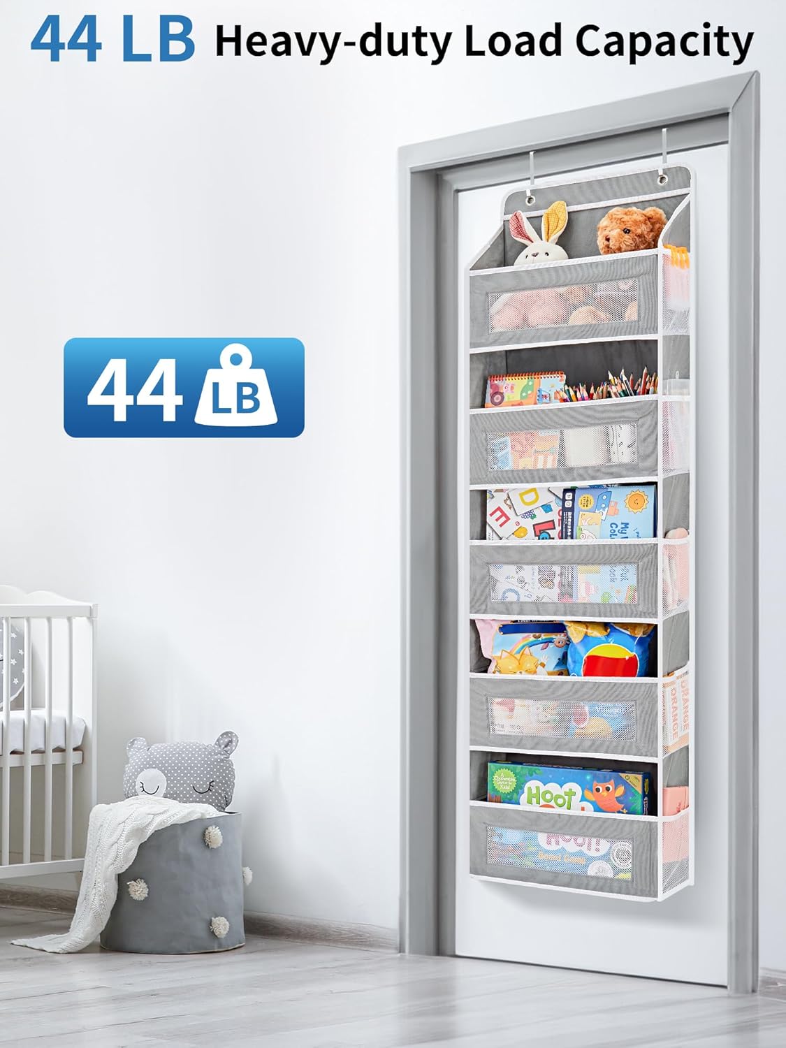 Sturdy Door Organizer Storage System for Home Use