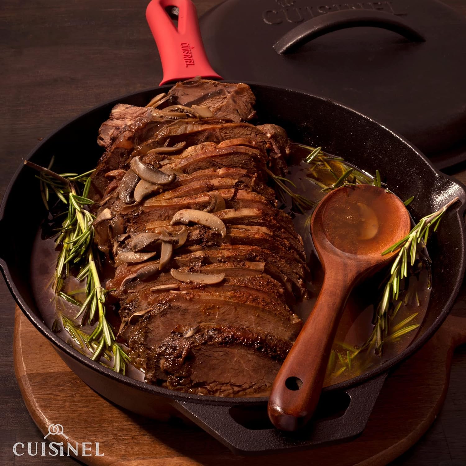 Perfect 12-inch Cast Iron Skillet for Grill Fry and More