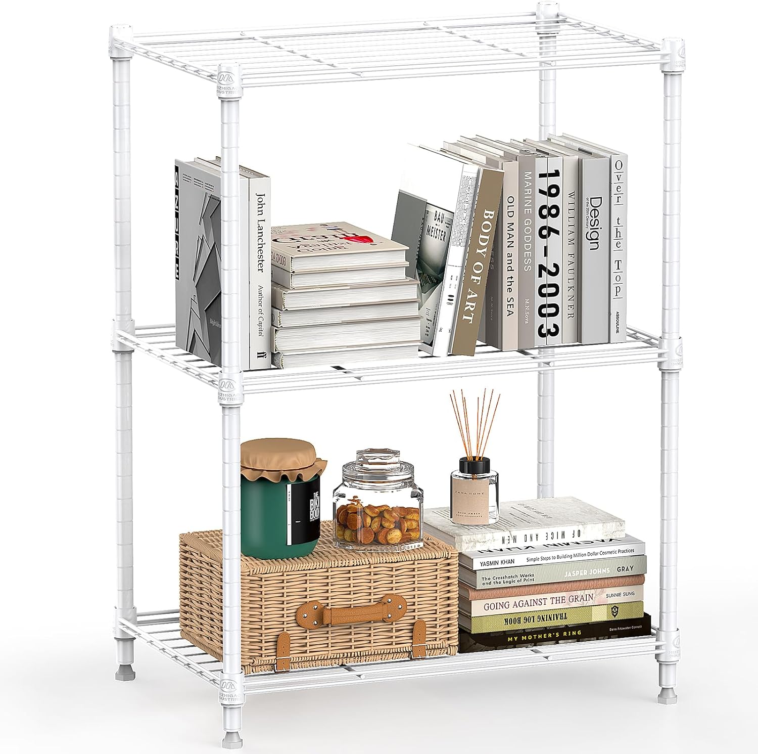 Versatile 450 lbs Steel Wire Storage for Home Kitchen