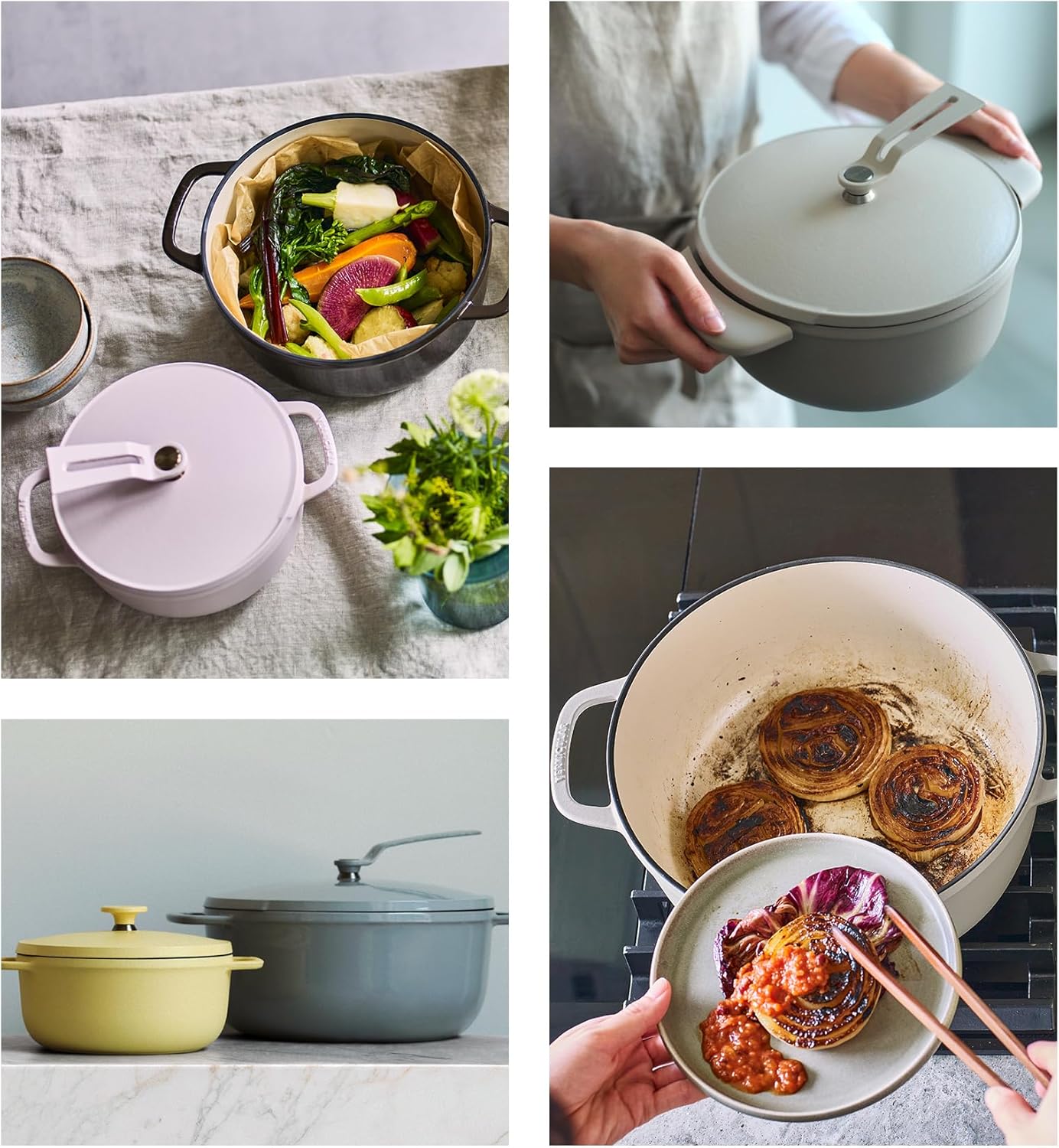 Precision Cast Iron Oven Pot with Handle