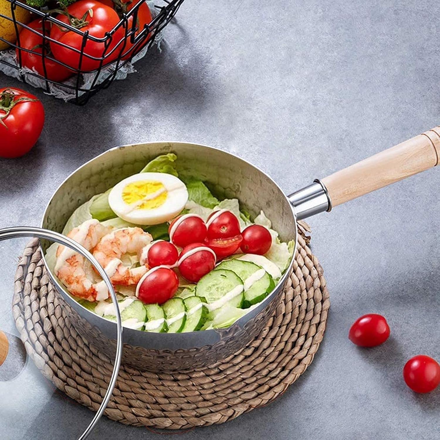 High-Quality 304 Stainless Steel Saucepan Premium Cooking Companion