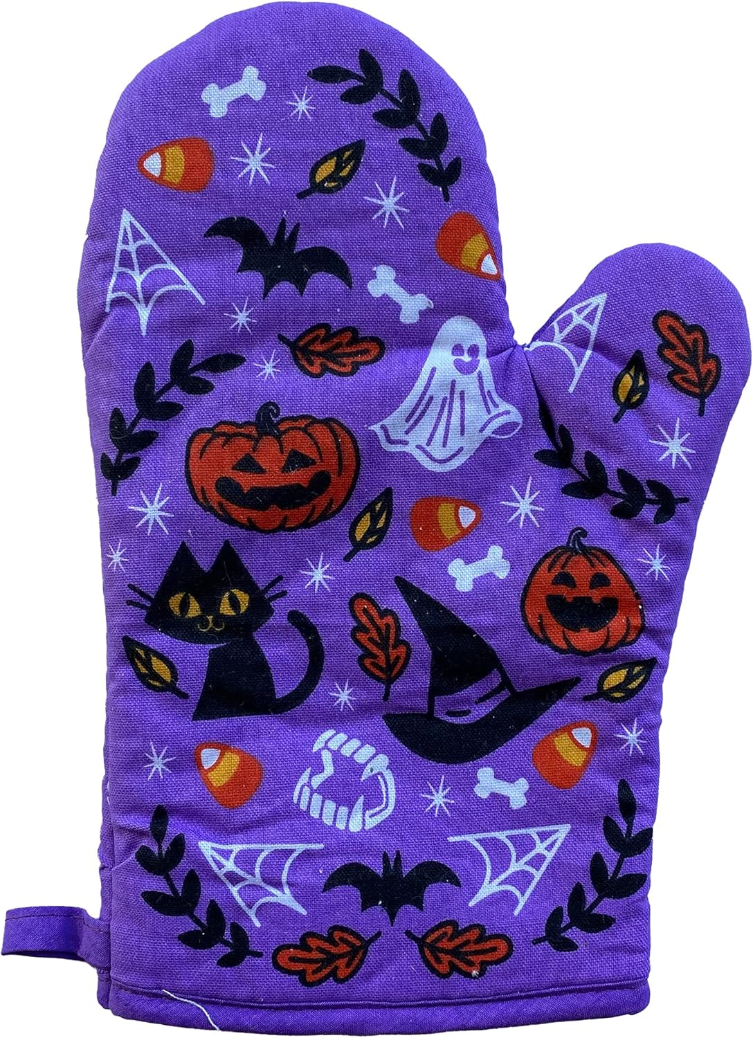 Crazy Dog Halloween Oven Mitt