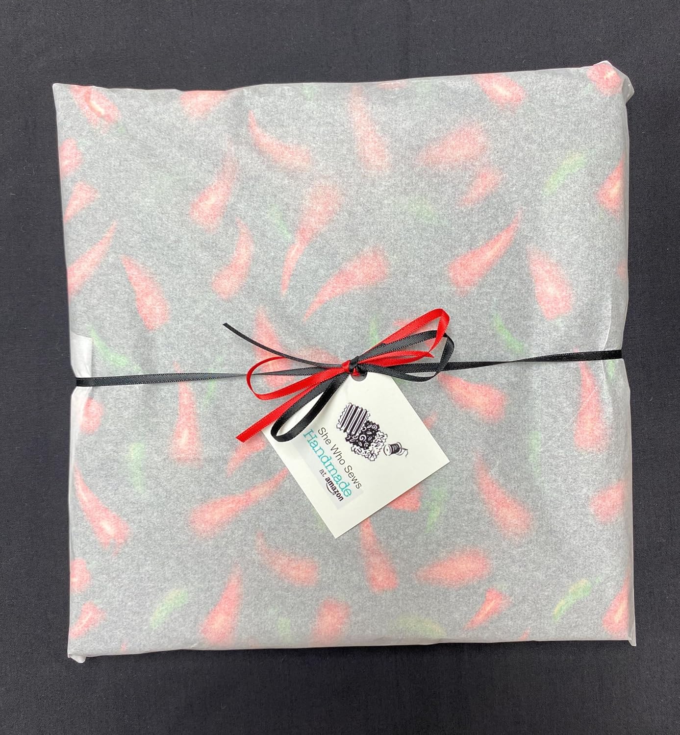 Heat-Reflective Red and Green Chili Peppers Potholders for Cooking