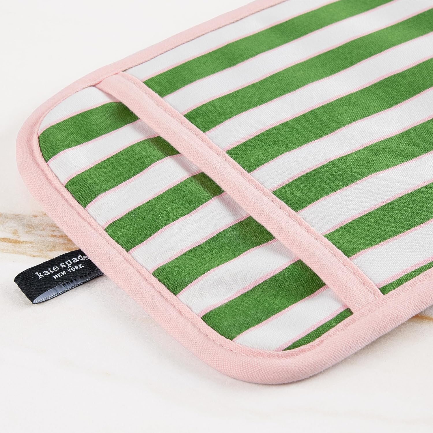 Kate Spade New York Botanical Stripe Pot Holder Set
