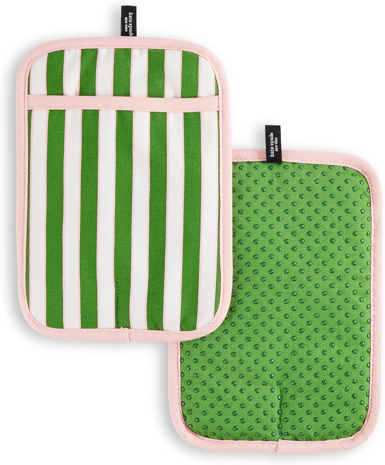 Kate Spade New York Botanical Stripe Pot Holder Set