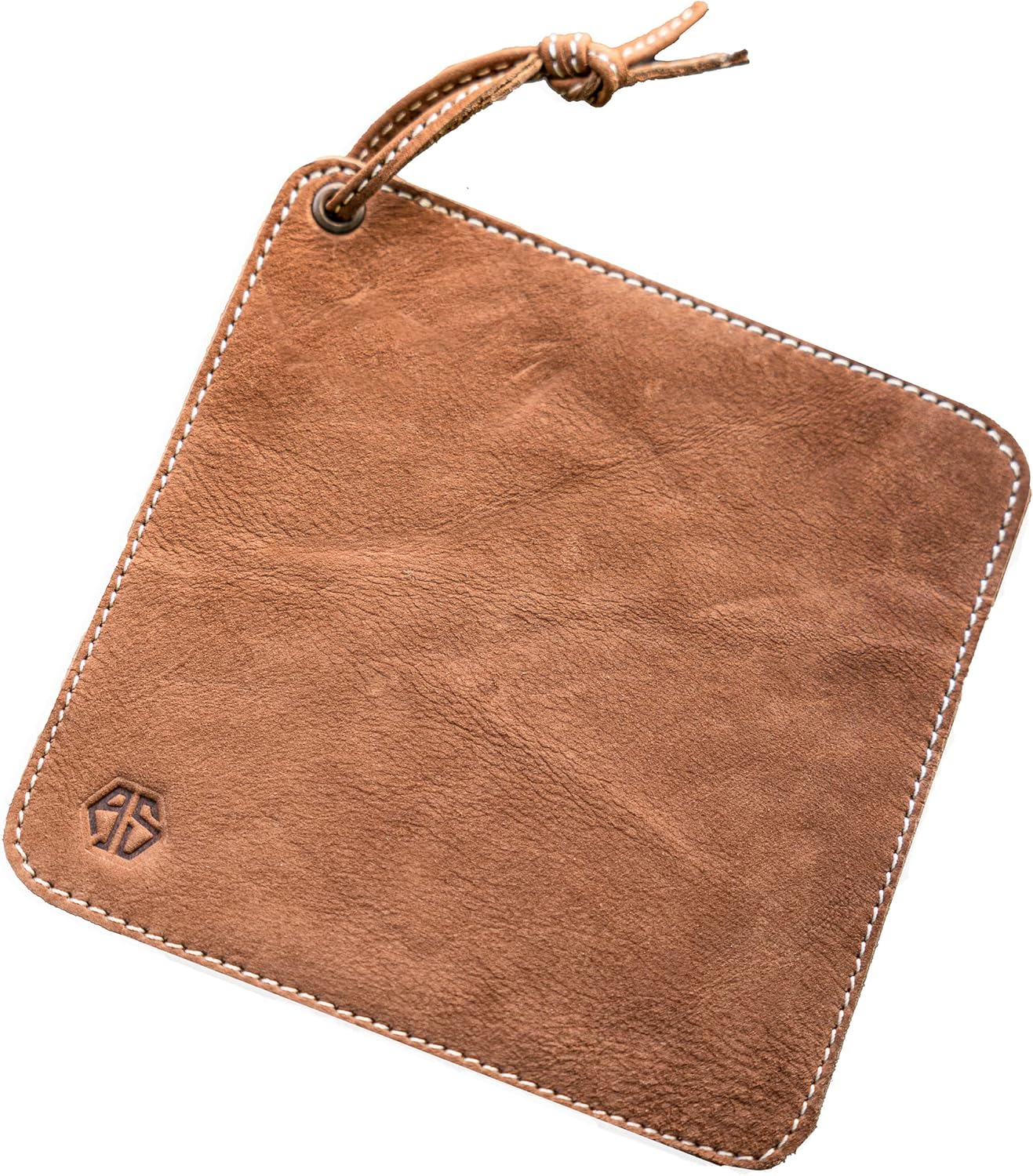 Angus Stoke Fran Potholder Buffalo Leather Heat-Resistant Perfect for Cooking BBQ