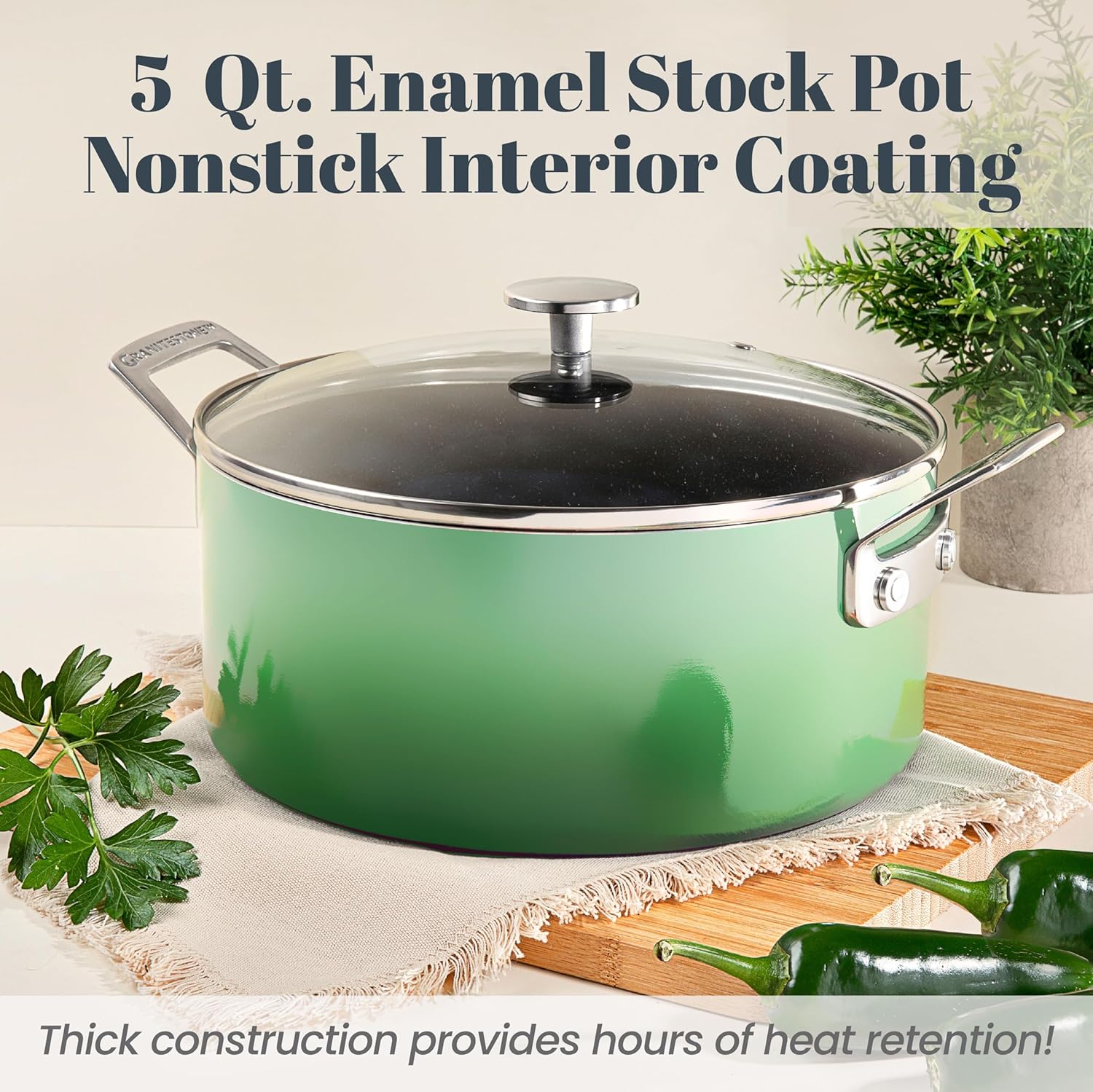 Nonstick Dutch Oven with Lid