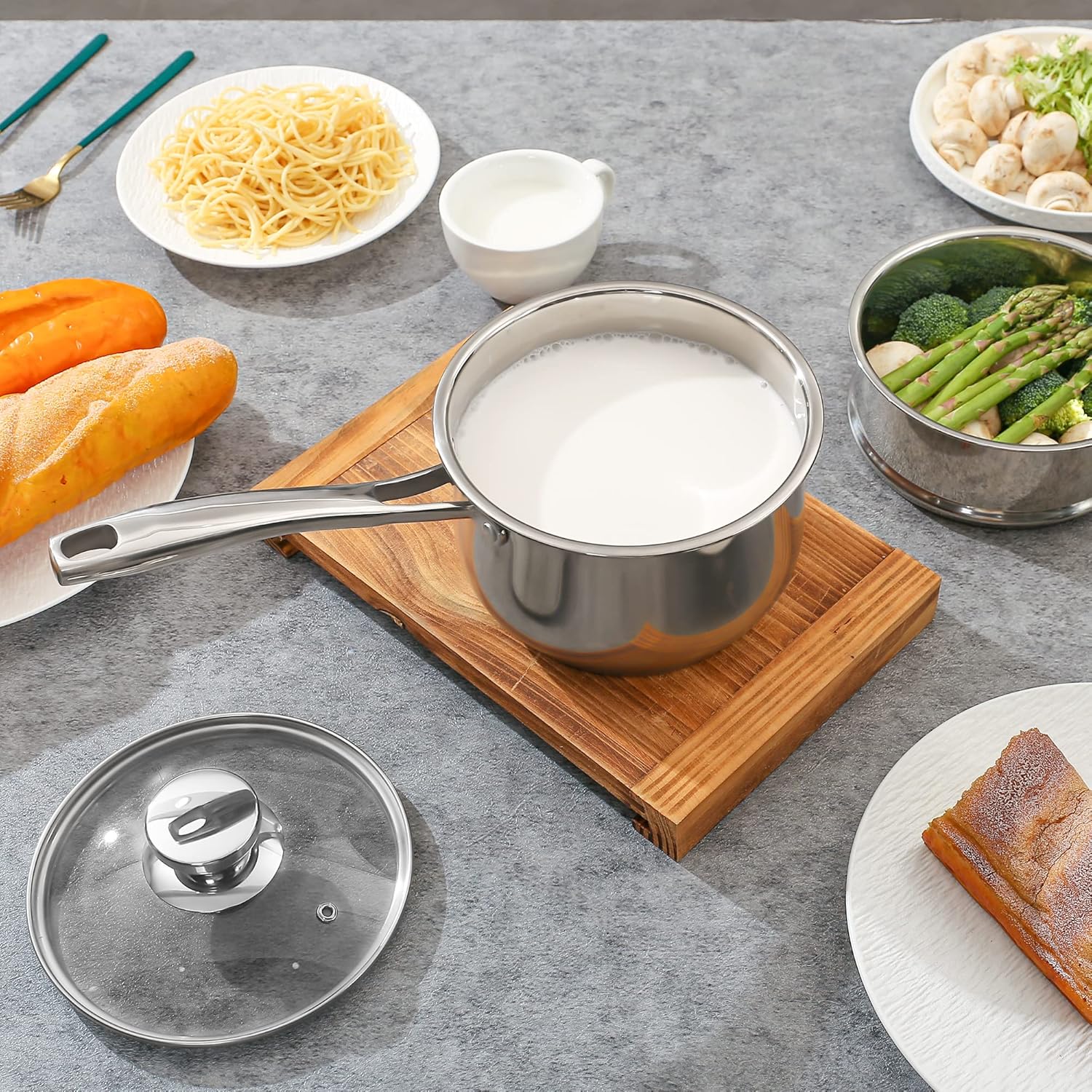 Stainless Steel Saucepan 16cm