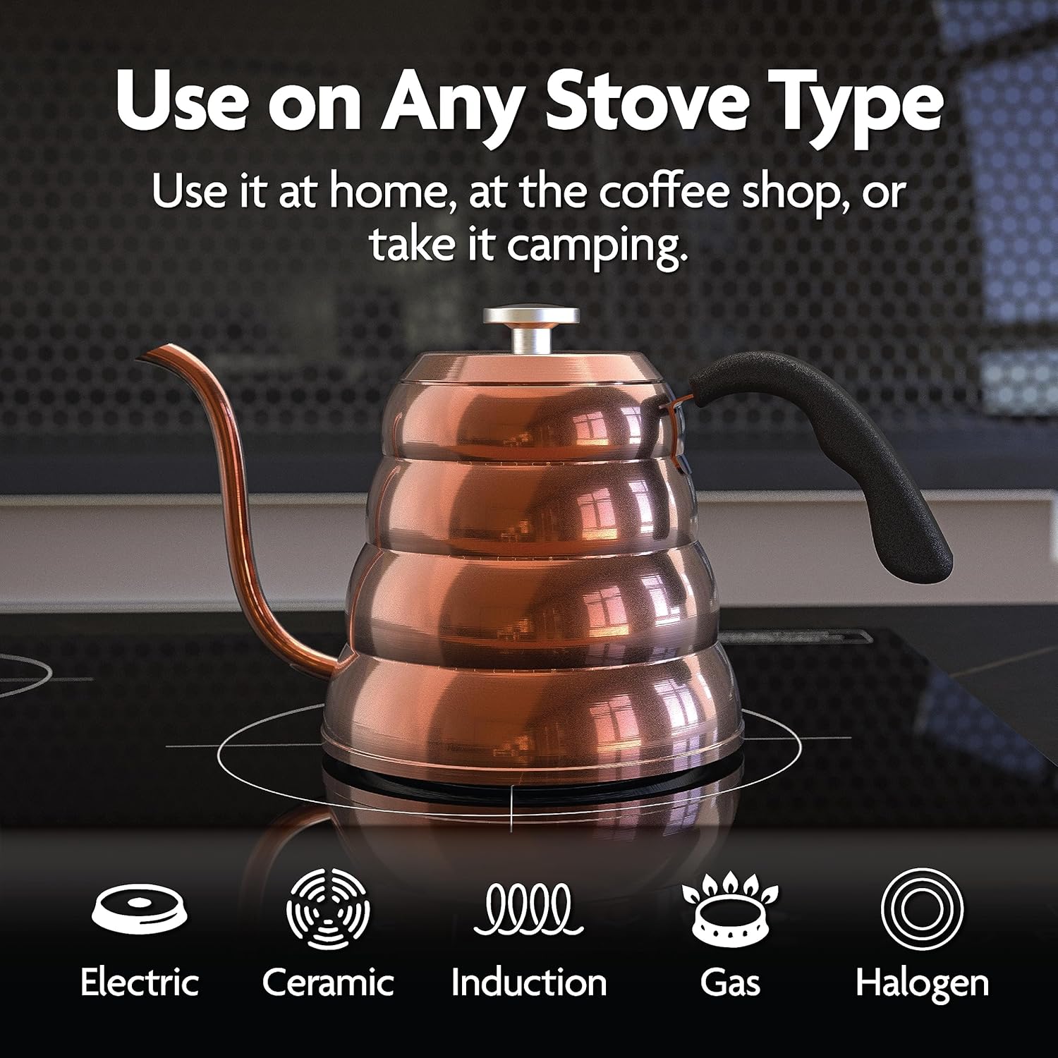 Viant Barista-Grade Coffee Kettle