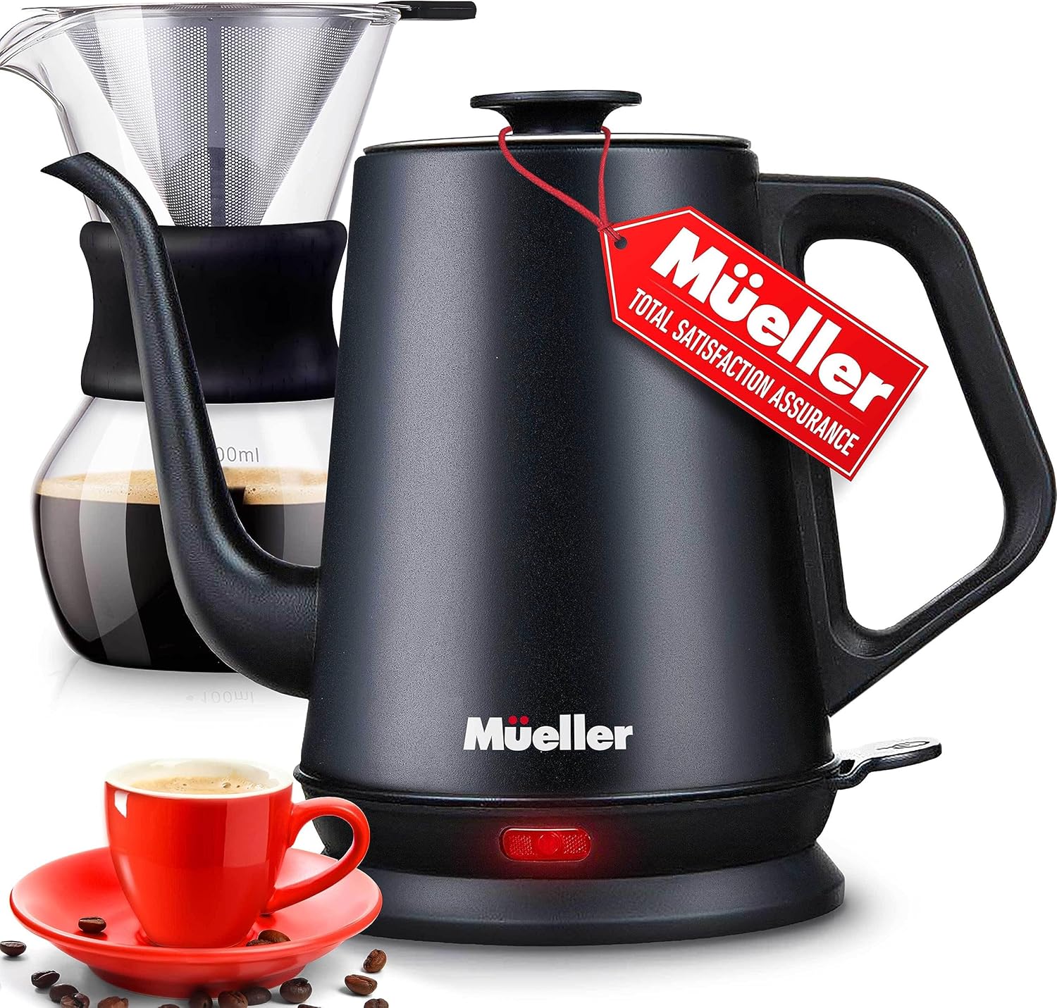 Mueller Electric Gooseneck Kettle Set