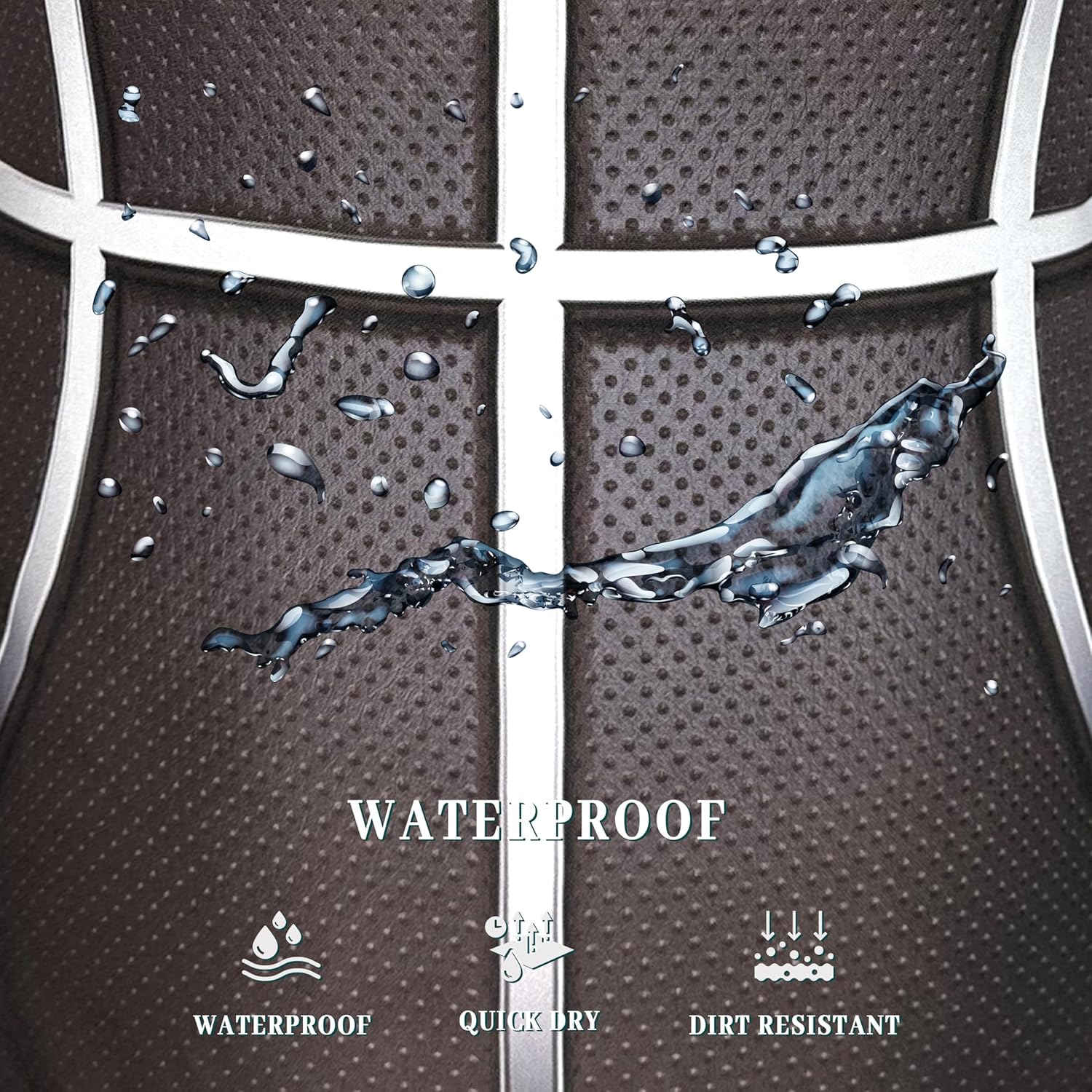Basketball Texture Laundry Hamper