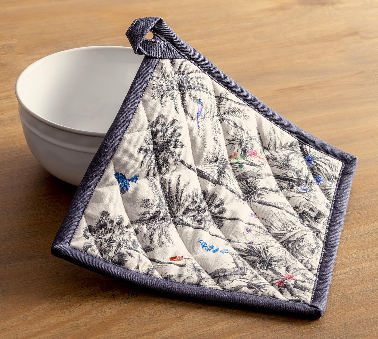 Elegant Thanksgiving Christmas Oven Mitt Pot Holder Set