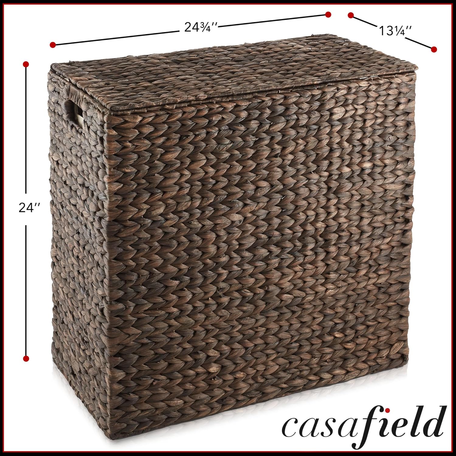 Casafield 2-Section Laundry Hamper