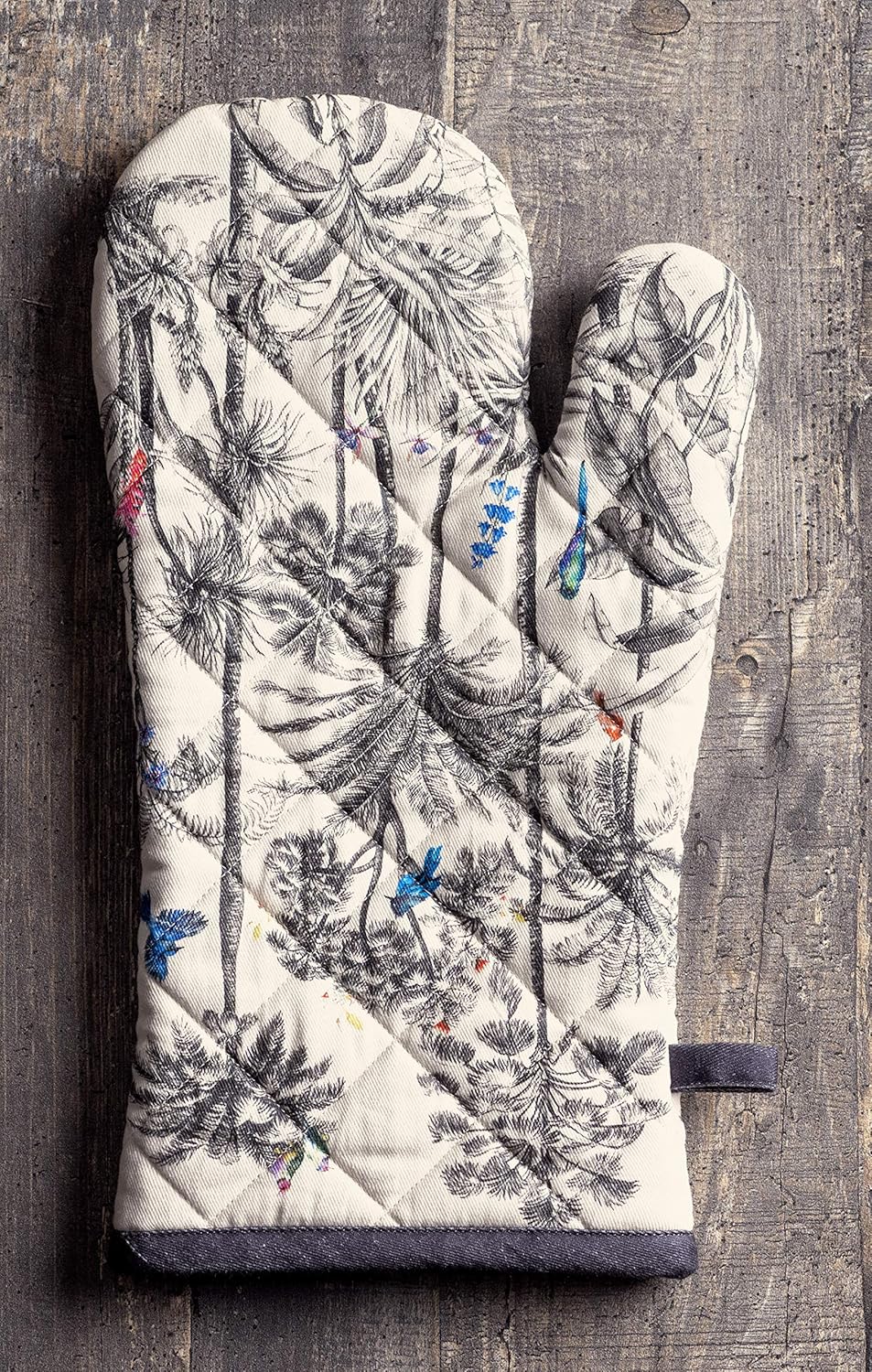 Elegant Thanksgiving Christmas Oven Mitt Pot Holder Set