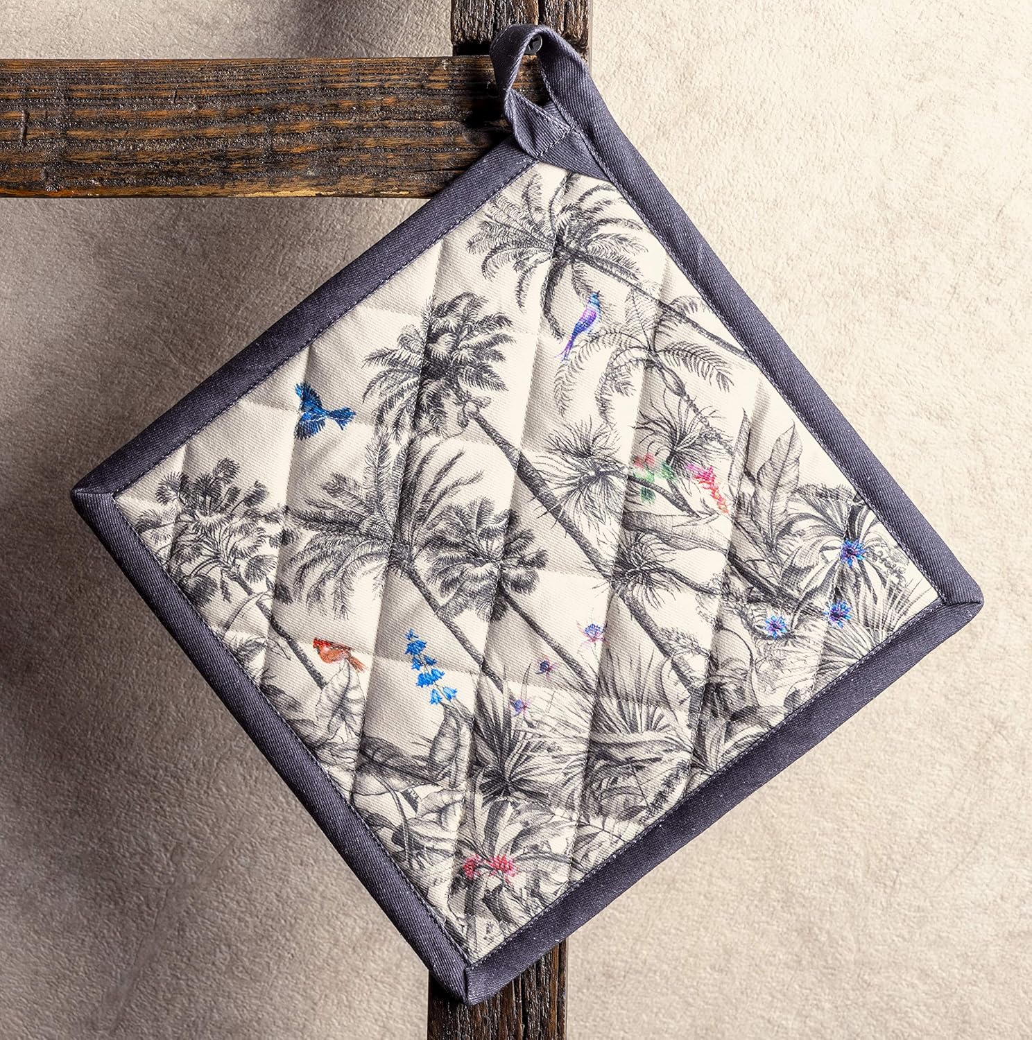 Elegant Thanksgiving Christmas Oven Mitt Pot Holder Set