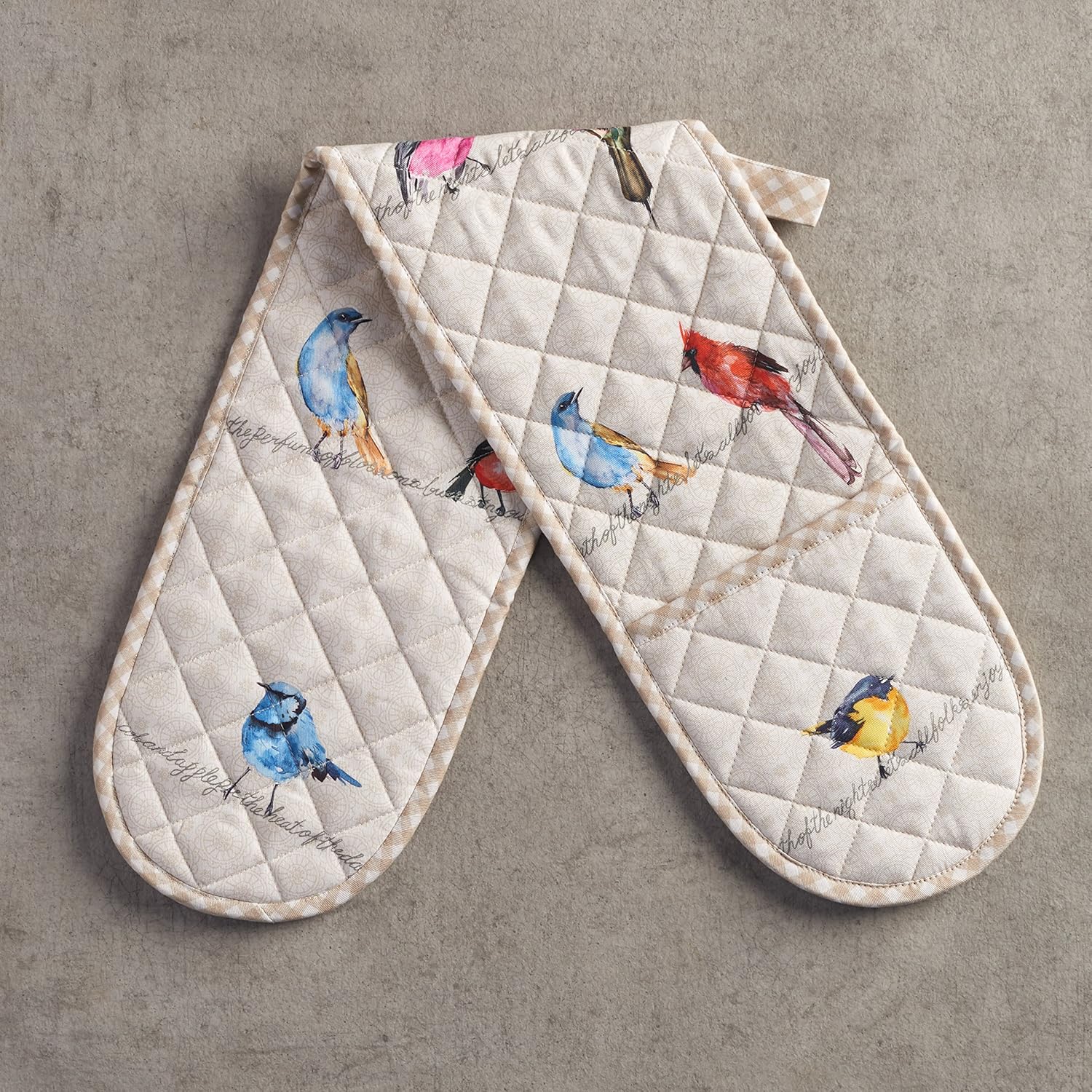Double Oven Mitt with Loop - 7x35