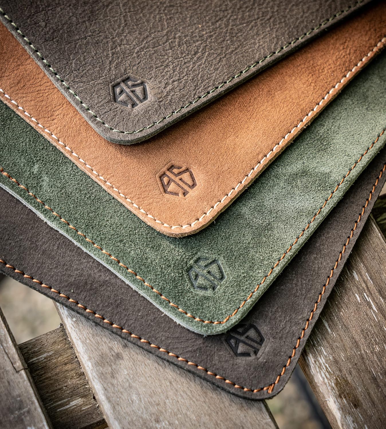 Angus Stoke Fran Potholder Buffalo Leather Heat-Resistant Perfect for Cooking BBQ